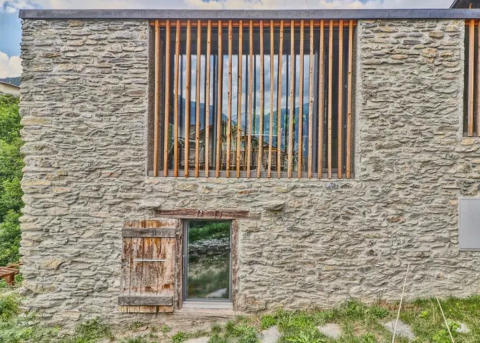 Ferienhaus Renovated Historic Barn In Mountain Village